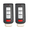2 X 2016-2020 Mitsubishi Mirage G4 / 4-Button Smart Key / PN: 8637B424 / OUC003M (AFTERMARKET) (BUNDLE OF 2)