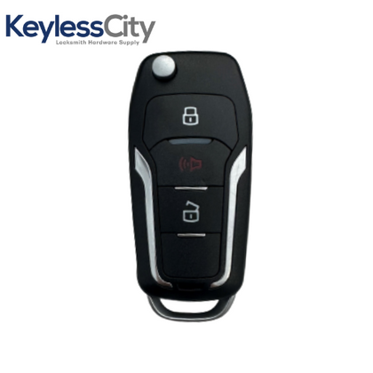 Ford H92-PT / H84 / 3-Button Flip Key (4D63 80 Bit Chip) (AFTERMARKET)