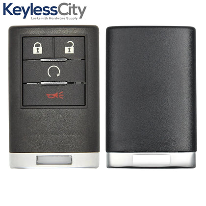 2007-2014 Cadillac Escalade / 4-Button Keyless Entry Remote / PN: 22756463 / OUC6000066 (AFTERMARKET)