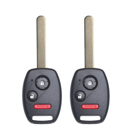 2 X 2012-2013 Honda CR-V / 3-Button Remote Head Key / PN: 35111-SWA-306 / MLBHLIK-1T (BUNDLE OF 2)