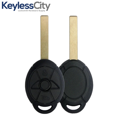 2005-2007 Mini Cooper / 3-Button Remote Head Key / LX8F2V / EWS (44 Chip) (AFTERMARKET)