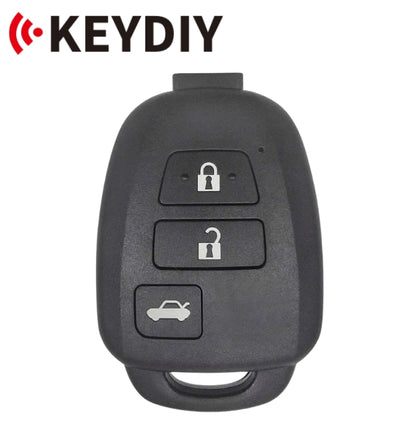 KEYDIY - Universal Remote Key B Series 3 Buttons Toyota Type B35-3