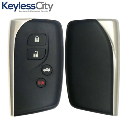 2013-2017 Lexus LS460 LS600h / 4-Button Smart Key / PN: 89904-50N10 / HYQ14ACX-5290 (AFTERMARKET)