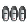 3 X 2011-2018 Nissan / 3-Button Smart Key Shell / CWTWB1U808 (AFTERMARKET) (Bundle of 3)