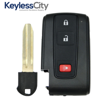 2004-2009 Toyota Prius / 3-Button Smart Key / MOZB31EG / (AFTERMARKET)