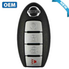 2016-2018 Nissan Rogue 4 Buttons Smart Key / 433MHz / 285E3-6FL2B / KR5S180144106 (OEM)