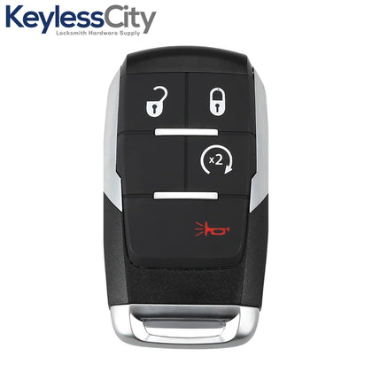 2019-2022 Dodge Ram Pickup HD 2500-5500 / 4-Button Smart Key / PN: 68365327AB / GQ4-76T (AFTERMARKET)