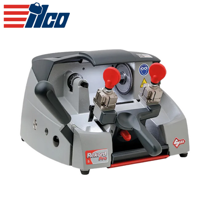 ILCO Rekord Pro S User-friendly Key Cutting Machine for Flat and Cruciform Keys