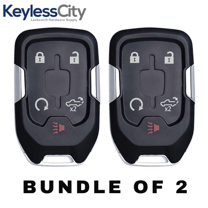 2 X 2019-2022 GMC Sierra / 5-Button Smart Key / PN: 13591396 / HYQ1EA (BUNDLE OF 2)