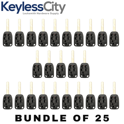 25 X 2011-2013 Honda Odyssey / 6-Button Remote Head Key SHELL / HO01 / N5F-A04TAA (Bundle of 25)