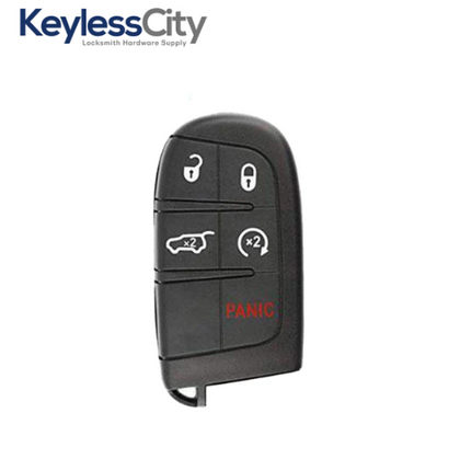 2014-2023 Jeep Grand Cherokee / 5-Button Smart Key / PN: 68143505AC / M3N-40821302 (AFTERMARKET)