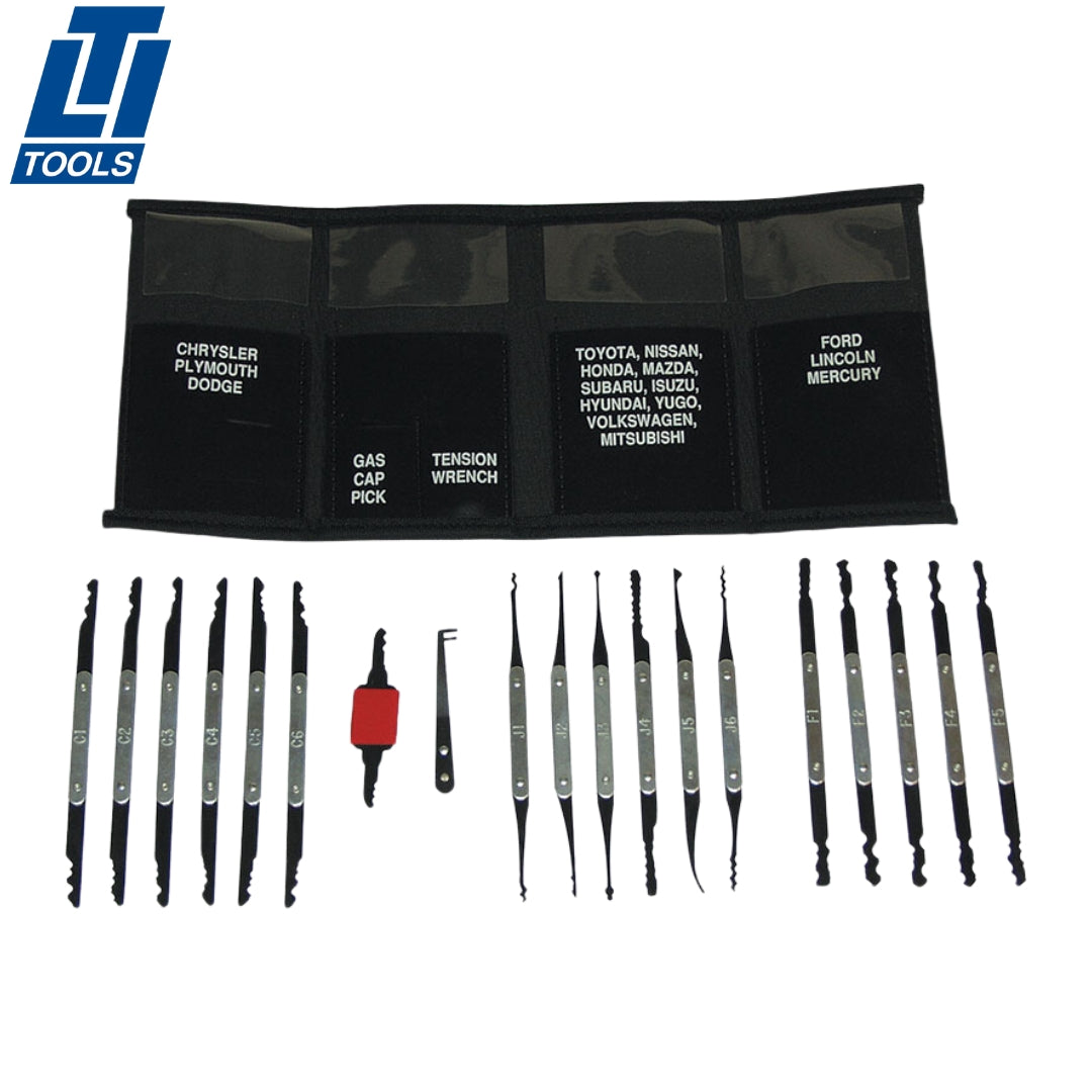 LTI Tools LT340 Master Lock Pick Set 17 Pieces Keyless City