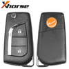 Xhorse Toyota Style XKTO01EN / 2-Button Universal Remote Key For VVDI Key Tool (Wired)
