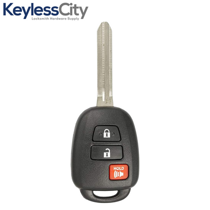 2013-2021 Toyota RAV4 Highlander / 3-Button Remote Head Key / GQ4-52T (H Chip) (AFTERMARKET)