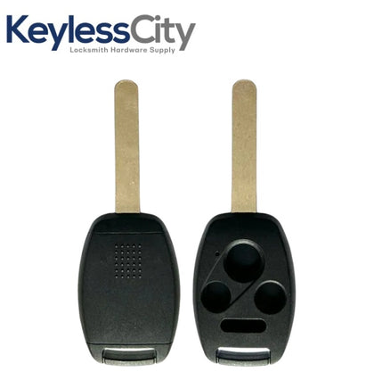 25 X 2005-2013 Honda / 4-Button Remote Head Key STRONG SHELL / HO01 / OUCG8D-380H-A, MLBHLIK-1T, KR55WK49308, N5F-S0084A (AFTERMARKET) (Bundle of 25)