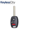 2007-2015 Honda / 3-Button Remote Head Key / PN: 35111-SWA-306 / MLBHLIK-1T (Aftermarket)