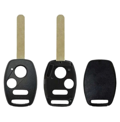 2002-2014 Honda / 3-Button Remote Head Key Shell with chip holder / HO01 / OUCG8D-380H-A CWTWB1U545 CWTWBIU545