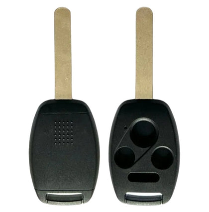 2005-2013 Honda / 4-Button Remote Head Key STRONG SHELL / HO01 / OUCG8D-380H-A, MLBHLIK-1T, KR55WK49308, N5F-S0084A (AFTERMARKET)