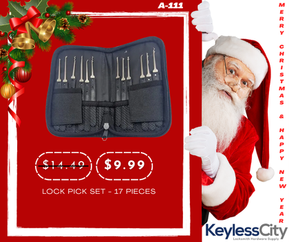 17 Pieces Lock Pick Set