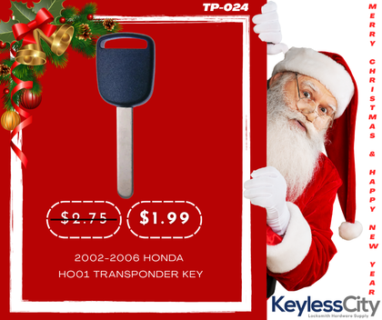 HO01 Honda Transponder Key (AFTERMARKET)
