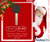 2003-2017 HO03 Honda / Acura Transponder Key (46 Chip) (AFTERMARKET)