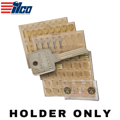 Ilco - EIP-KH15 - Engrave-It - Medeco Large Square Head Key Holder - Holds 21 - for Engrave-It Pro Machine
