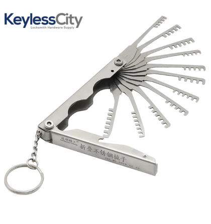 Folding Locksmith Lock Opener Tools Wave 11 in 1