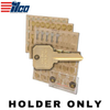 Ilco - XP-KH3E - Engrave-It - Ilco Neuter Bow Keys (With Embossed Head) Key Holder - Holds 12 - for Engrave-It XP Machine