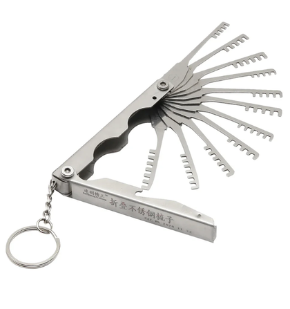 Folding Locksmith Lock Opener Tools Wave 11 in 1