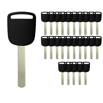 25 X 2003-2017 HO03 Honda / Acura Transponder Key (46 Chip) (AFTERMARKET) (BUNDLE OF 25)