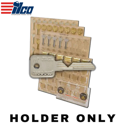 Ilco - EIP-KH62 - Engrave-It - Instakey Small Head Medeco Look-A-Like Key Holder - Holds 24 - for Engrave-It Pro Machine