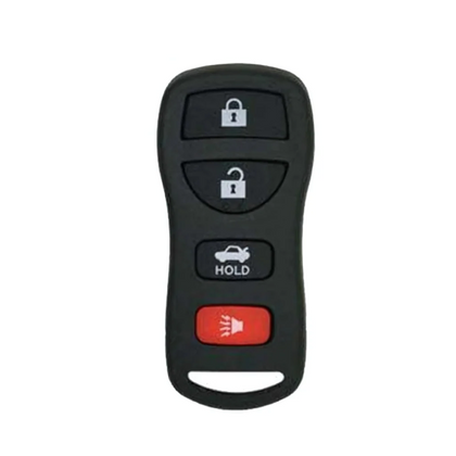 Xhorse - 2nd Generation Nissan Style / 4-Button Universal Keyless Entry Remote for VVDI Key Tool (Wired) / Replacement for XKNI00EN