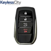 2018-2019 Toyota Land Cruiser / 4-Button Smart Key / PN: 89904-0E120 / HYQ14FBA (AG Board 2110) (AFTERMARKET)