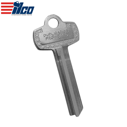 Ilco - 1A1E1 - BEST E Key Blank - 6 or 7 Pin - Dupl Prohib
