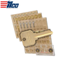 Ilco - XP-KH3E - Engrave-It - Ilco Neuter Bow Keys (With Embossed Head) Key Holder - Holds 12 - for Engrave-It XP Machine