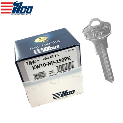 Ilco - KW10-NP TITAN / KWIKSET Key Blank - 250 Pack