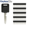 50 X 2002-2019 Nissan Infiniti NI04T Transponder Key (Chip 46) (AFTERMARKET) (BUNDLE OF 50)