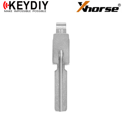 KEYDIY - HU58 - Flip Key Blade - #18 - For Xhorse / Keydiy Universal Remote Flip Keys