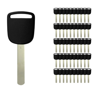 50 X 2003-2017 HO03 Honda / Acura Transponder Key (46 Chip) (AFTERMARKET) (BUNDLE OF 50)