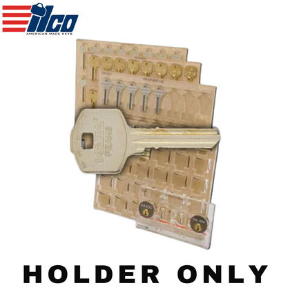 Ilco - EIP-KH20 - Engrave-It - Kaba Peaks Preferred 6-7 Pin & Kaba Global Style Key Holder - Holds 12 - for Engrave-It Pro Machine