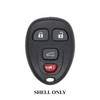 2007-2017 GM / 4-Button Keyless Entry Remote SHELL / PN: 20952476 / OUC60270-21 (AFTERMARKET)
