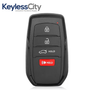 2025 Toyota Camry / 4 Buttons Smart Key / HYQ14FBW / 8990H-AQ010 (Aftermarket)