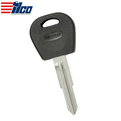 2008-2015 GM - DWO5RAP - B114R-PT - Mechanical Plastic Head Key - ILCO