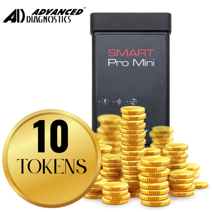 Advanced Diagnostics - Token Packs for the Smart Pro Mini Key Programmer (10 Tokens) - (Machine Sold Separately)