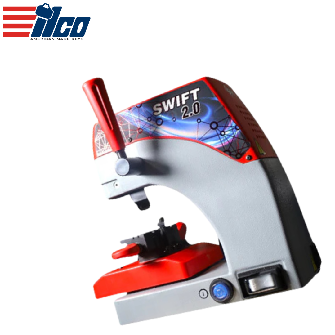 Key Dimpling Machine Ilco - Silca Swift 2.0 - Mechanical Key Duplicating Cutting Machine fo ...