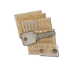 Ilco - EIP-KH50 - Engrave-It - Medeco (Ilco A1638) Key Holder - Holds 24 - for Engrave-It Pro Machine