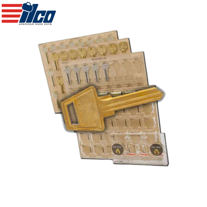 Ilco - EIP-KH48 - Engrave-It - U.S. Lock Style Key Key Holder - Holds 21 - for Engrave-It Pro Machine
