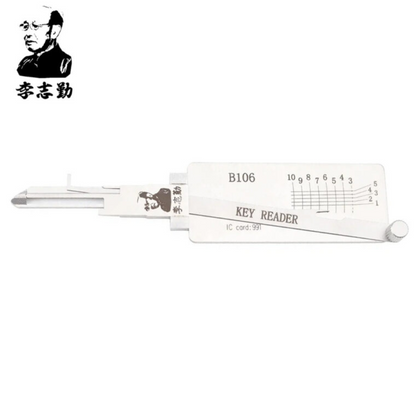CLASSIC LISHI - B106 B107 GM / (Non-Warded) Key Reader