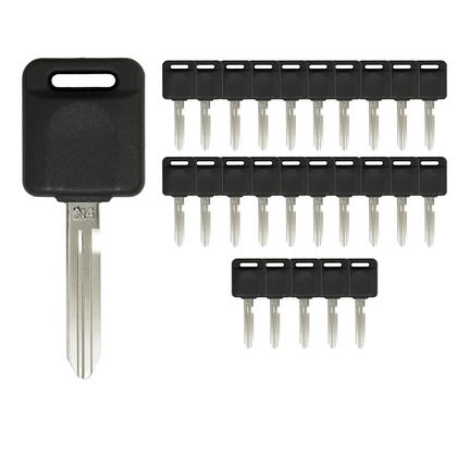 25 X 2002-2019 Nissan Infiniti NI04T Transponder Key (Chip 46) (AFTERMARKET) (BUNDLE OF 25)