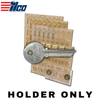 Ilco - XP-KH9 - Engrave-It - Yale Keys (Ilco Design 998/999 Series, Round Head) Key Holder - Holds 12 - for Engrave-It XP Machine